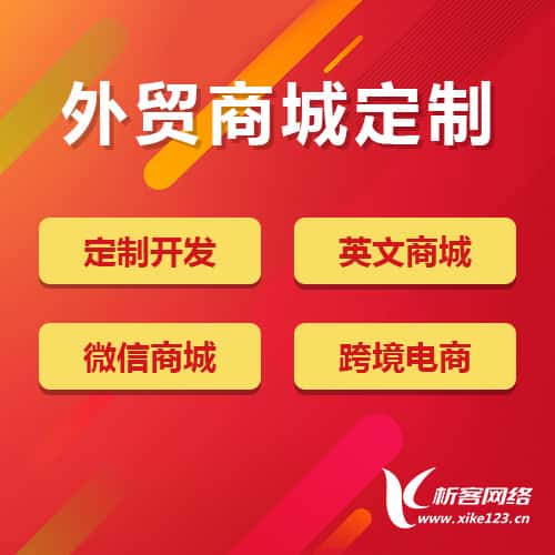 河南外贸商城定制